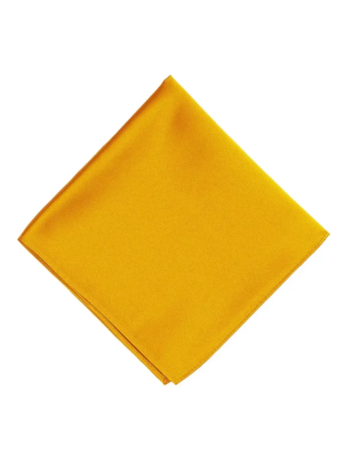 Lenço Liso Amarelo