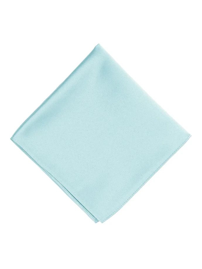 Lenço Liso Azul Bebê