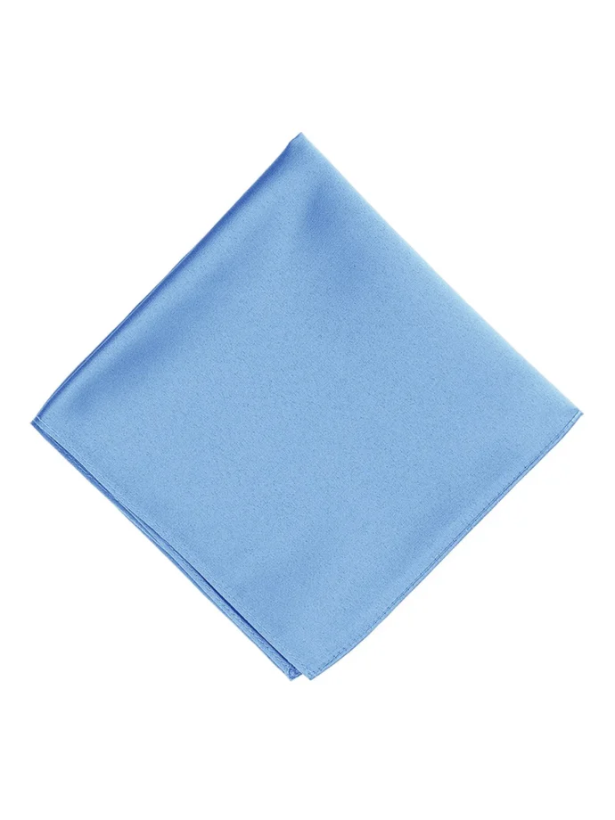 Lenço Liso Azul Celeste