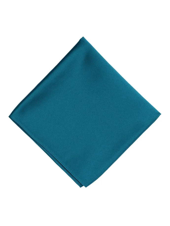 Lenço de bolso Azul Petróleo