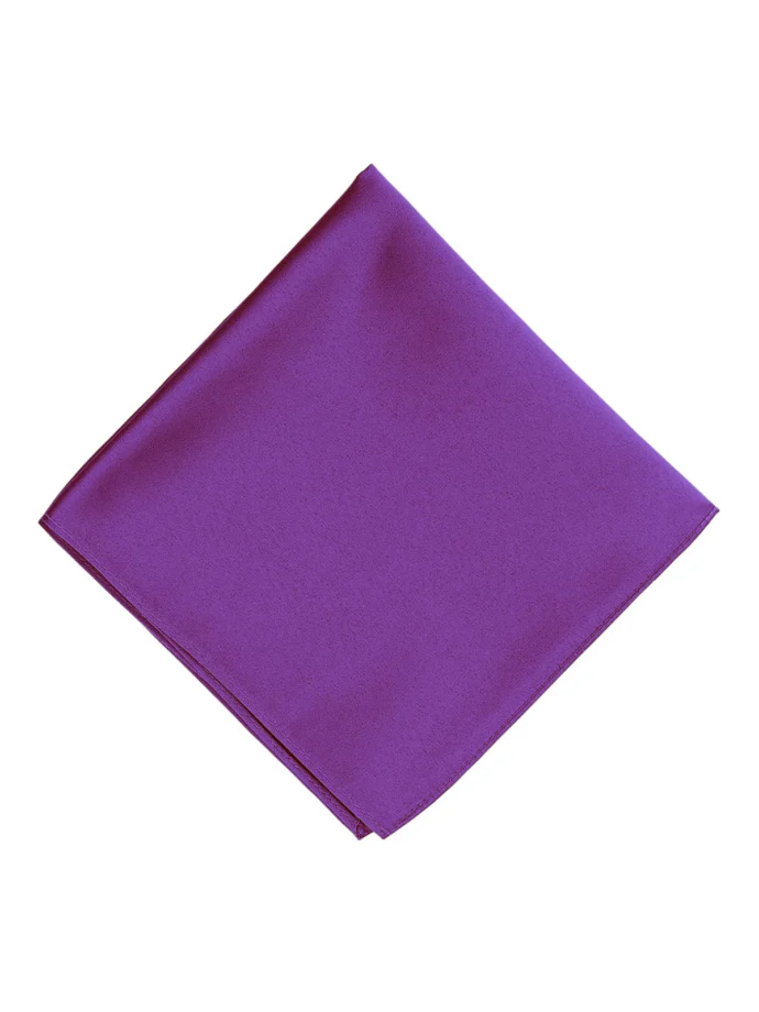 Lenço Liso Dark Magenta
