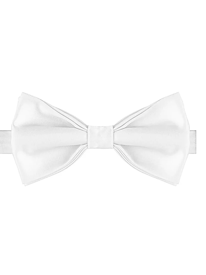 Gravata Borboleta Branco