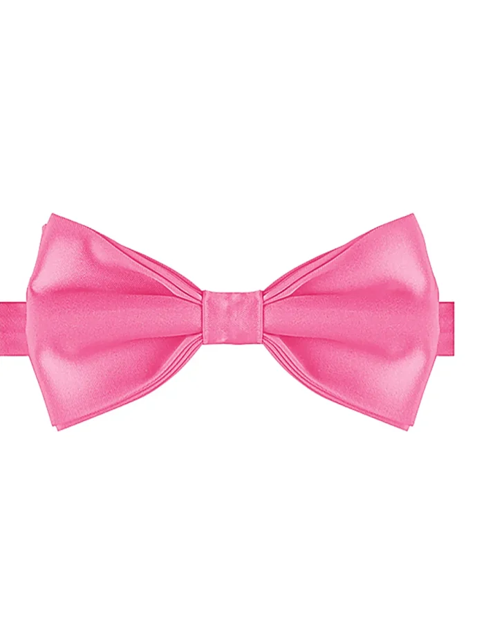 Gravata Borboleta Rosa Chiclete