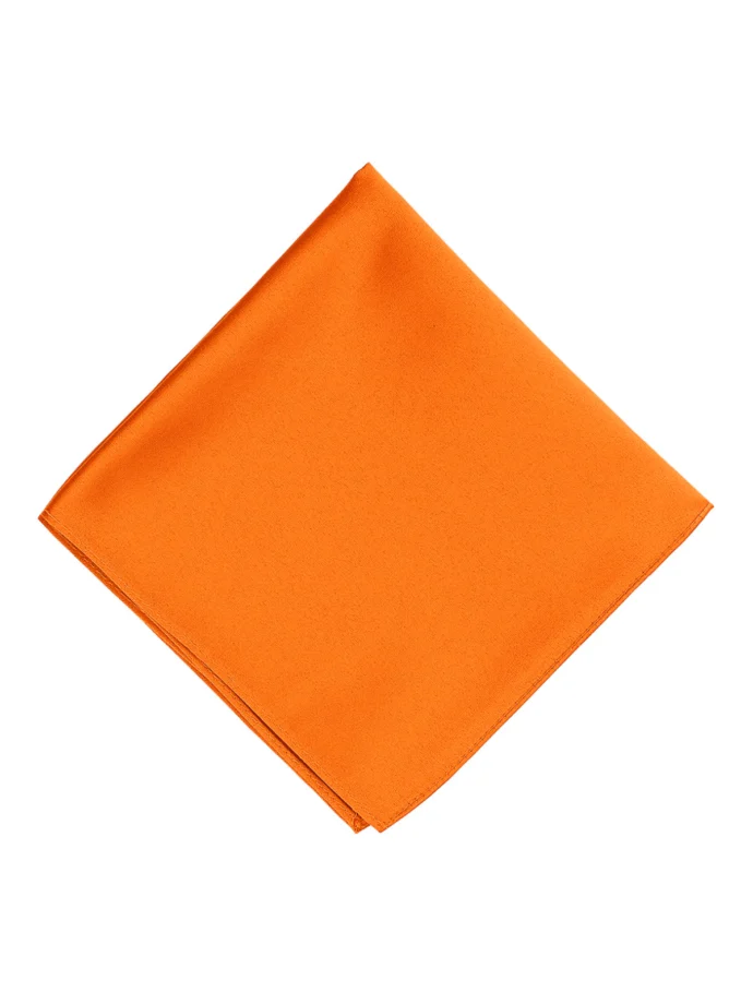 Lenço Liso Laranja
