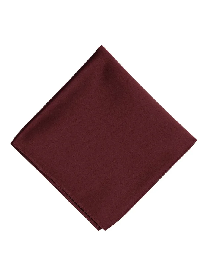 Lenço Liso Marsala