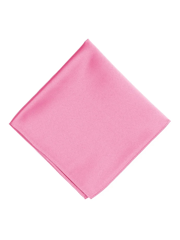 Lenço Liso Rosa Chiclete