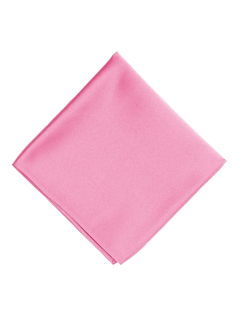 Lenço de Bolso Rosa Chiclete