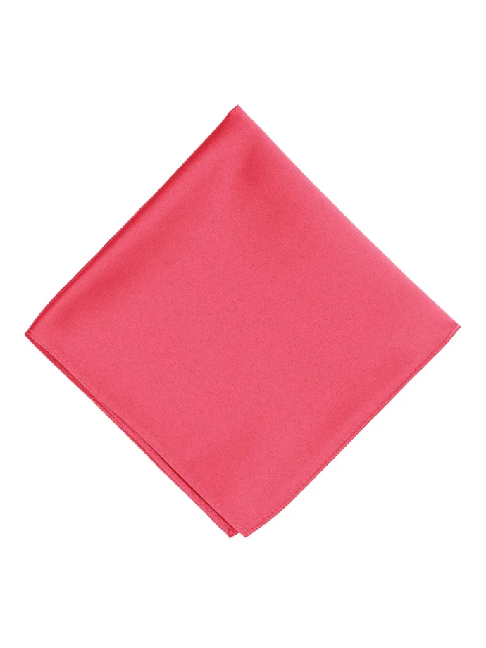 Lenço Liso Rosa Coral