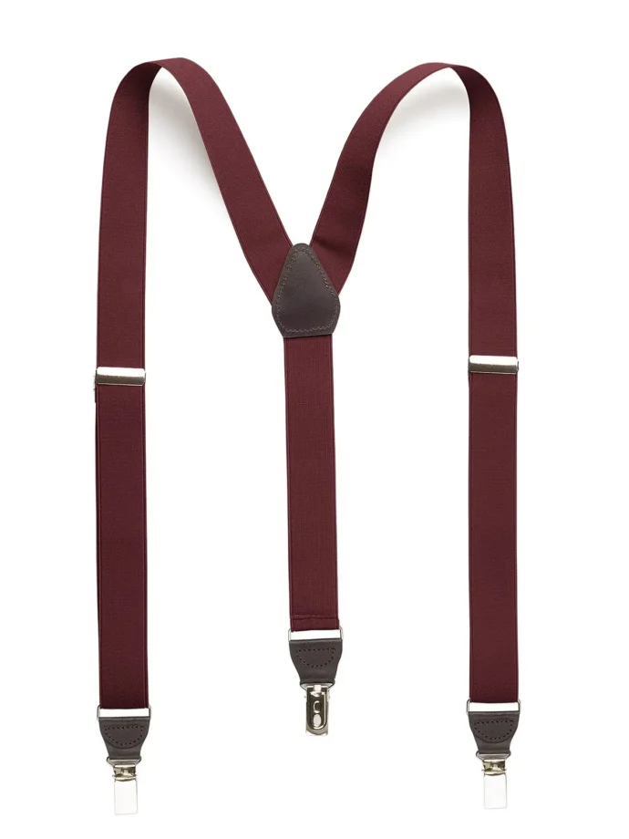 Suspensório Style Marsala