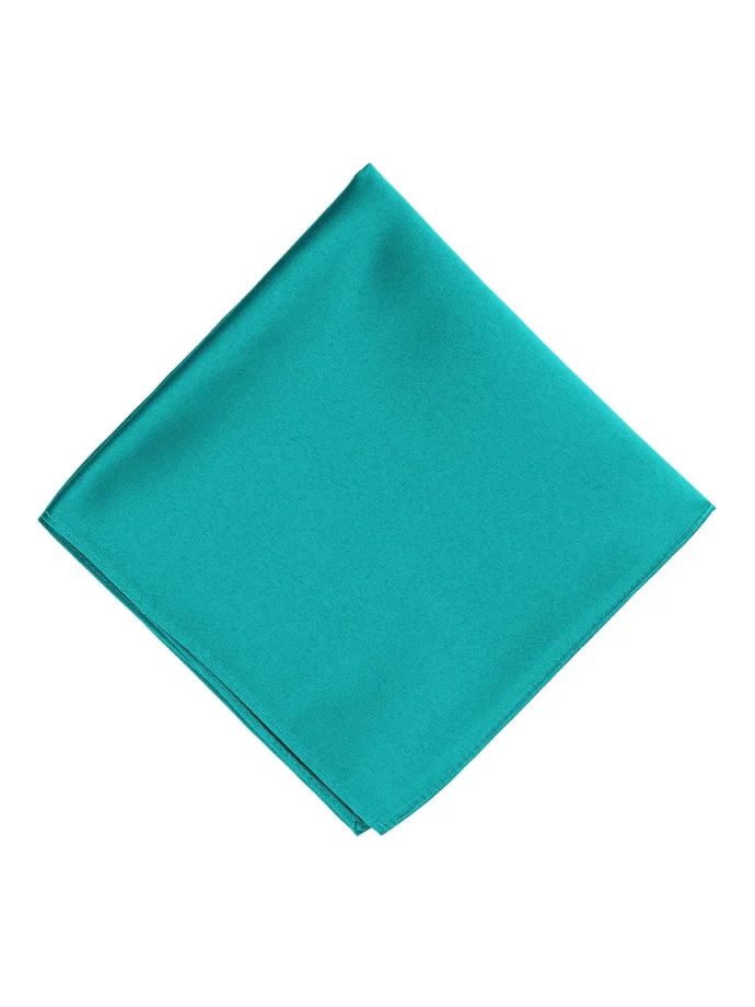 Lenço Liso Verde Petroleo