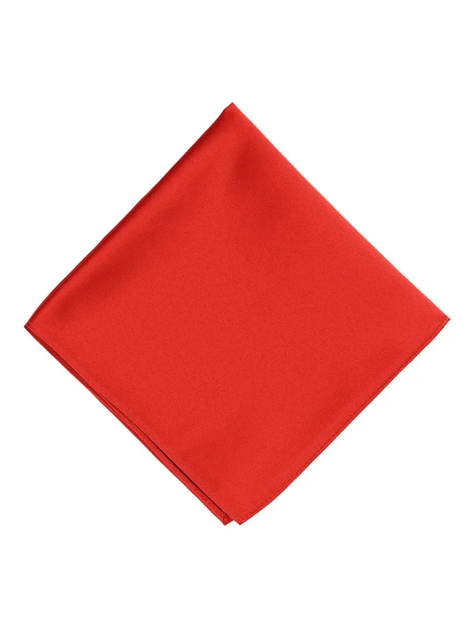 Lenço Liso Vermelho