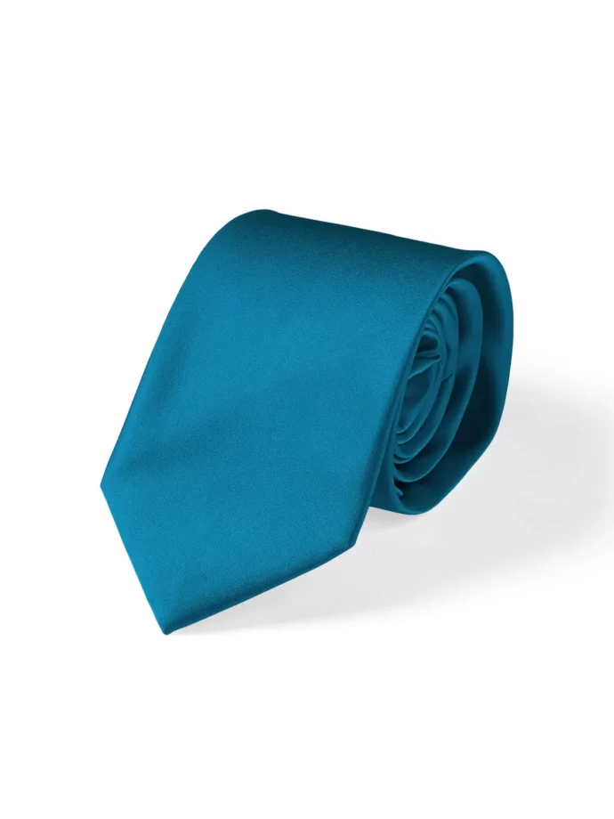 Gravata Tradicional Azul Petróleo