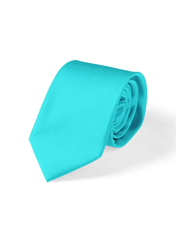 Gravata Tradicional Azul Tiffany