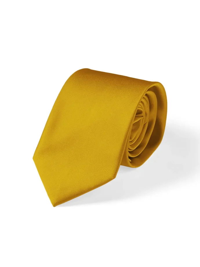 Gravata Tradicional Dourado